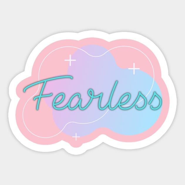 fearless Sticker by Lindseysdesigns
